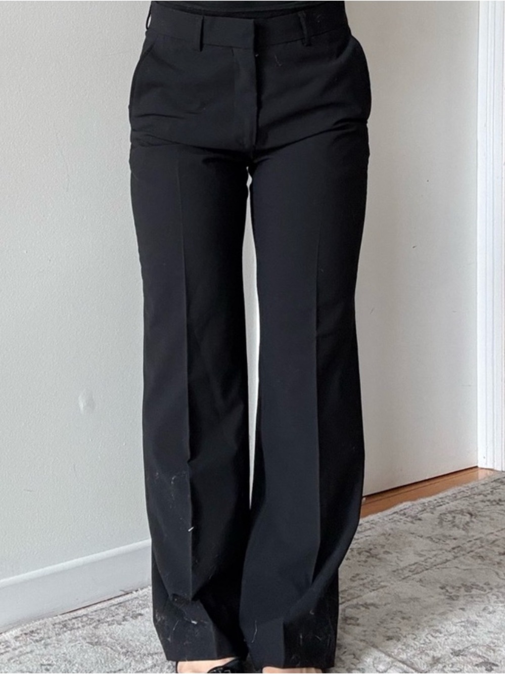Le Château Y2K Black Dress Pants